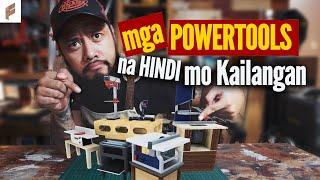 Mga POWERTOOLS na HINDI MO KAILANGAN | Pinoy DIYER Workshop TOUR