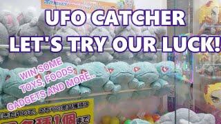 Japan Game Center | WIN FOOD, GADGETS,TOYS| Ultimate Claw Machine Wins!| How to Win in Claw Machines