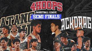 Batang Sibil vs BlackDragon Semi Finals 4HOOPS BASKETBALL LEAGUE