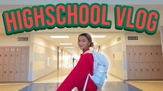 HIGH SCHOOL DAY IN MY LIFE | VLOGMAS DAY 3