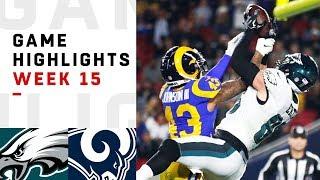 Eagles vs. Rams Week 15 Highlights | NFL 2018