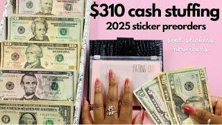 LOW CASH ENVELOPE STUFFING | Payday Routine | SAVINGS CHALLENGE STUFFING | Paycheck Cash Stuffing