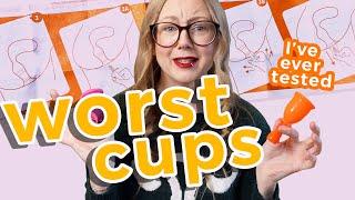 Worst Menstrual Cups I've Ever Tested | TRAUMATIZED