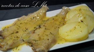 PESCADO CON SALSA MENIER RECETA FÁCIL