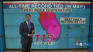 Record shattering heat in South Florida: Berardelli Bonus