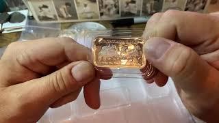 1 oz silver bars. How to protect and display them.