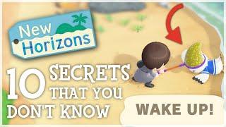 Animal Crossing New Horizons - 10 SECRETS You STILL Don't Know (ACNH Hidden Details)