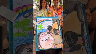 #art #lahaina #hawaii #maui #caricatures #waikiki