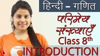 परिमेय संख्याएँ - (Rational Numbers) सार - Ch 1- Hindi गणित, Maths Class 8th