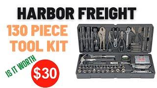 Pittsburgh 130 Piece Tool kit Review - Is it worth $30