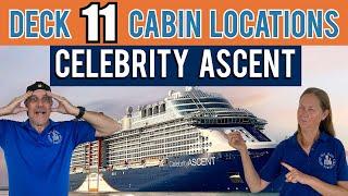 Celebrity Ascent Cabin Deck 11 | Tall Man's Cruise Adventures