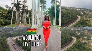 A BEAUTIFUL TOWN JUST OUTSIDE ACCRA GHANA | LIVING IN GHANA