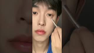 Asian boy makeup | male makeup routine #douyin