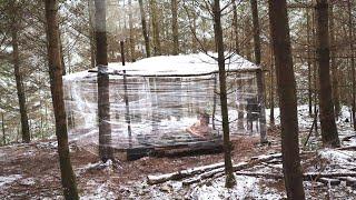 Can I Survive -10°C in a Plastic Wrap Cabin?