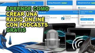 Como crear gratis una radio online con podcast utilizando Azuracast, aprende aquí paso a paso