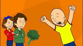 Caillou's Broccoli Tantrum but in GoAnimate