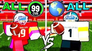 99 OVERALLS vs GLOBALS in Football Fusion 2!