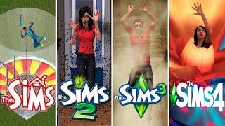 Sims 1 - Sims 2 - Sims 3 - Sims 4 : Unique Deaths - Evolution