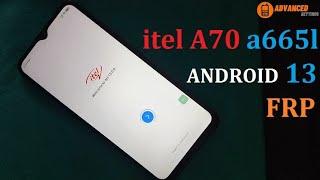 itel a70 a665l | frp bypass | without pc