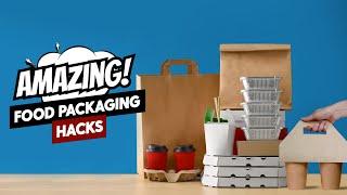 Amazing Food Packaging Ideas & Hacks | Product Packaging | #DesWorks @bizongodesworks2625