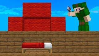 the fake bed defense in bedwars...