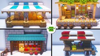 Minecraft | 20 Small Shops Build Ideas and Inspiration
