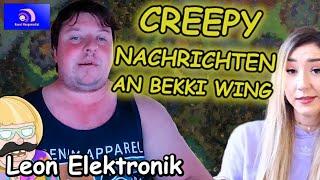 Mongotar: Leon Elektronik ️Creepy Kommentarstalking bei Bekki Wing [Kanal Mongomedial]