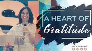 A Heart of Gratitude || Pastor Cynthia || 29.12.2019