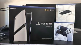 PS5 PRO UNBOXING AND SETUP WITH DUALSENSE EDGE