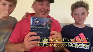 We’re going to Rafa Nadal Tennis Camp in Orange County, CA & across America | June & July