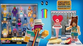 Unboxing Rainbow Barf Face Collector's Set Series 2 & Royale High | How to Get Roblox Rainbow Face