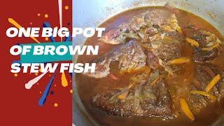 Brown Stew Fish - A Caribbean Classic | @DiFrancis