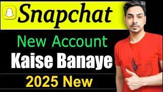 How to create snapchat account | Snapchat account kaise banaye | Snapchat ki id kaise banaen 2025