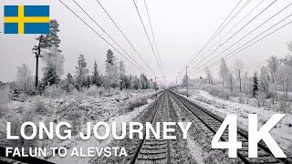 4K CABVIEW: Long journey (Falun to Alvesta)