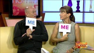 Corbin Bernsen and Amanda Pays on the Yellow Couch