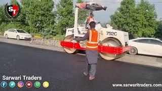 Construction of Asphalt Road In Pakistan | Road Work I Asphalt Road Construction I Carpet Road