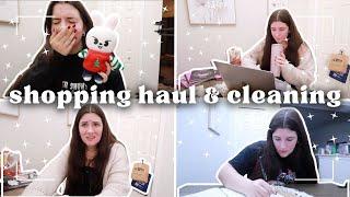 shopping haul, cleaning, and the beginning of the end