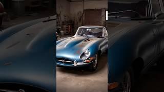 jaguar E-Type restoration #shorts #usa #trending