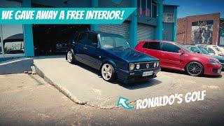 Giveaway Winner! Ronaldo’s VW Golf Gets a Fresh Interior!