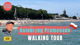 Kołobrzeg | Kolberg | Walking Tour | Promenade |  Ostsee | [4K]