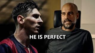 Guardiola being obsessed with Messi for 14 minutes straight