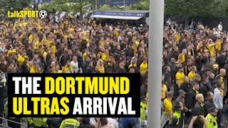 Dortmund Ultras STORM Wembley Ahead Of Their Teams Champions League SHOWDOWN With Real Madrid! 