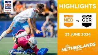 FIH Hockey Pro League 2023/24 Highlights - Netherlands vs Germany (M) | Match 1