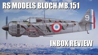 RS Models Bloch MB-151 inbox review