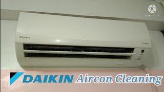 How to clean Daikin split type aircon