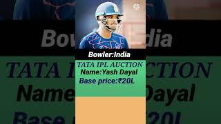 Yash Dayal #shorts |GT player |Gt squad |gt player squad |tata ipl auction 2022 |ipl 2022 |kacha