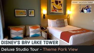 Disney's BAY LAKE TOWER Deluxe Studio Tour THEME PARK VIEW