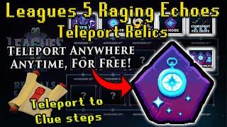 Jagex is Giving Players UNLIMITED & Free Teleports in Leagues 5!