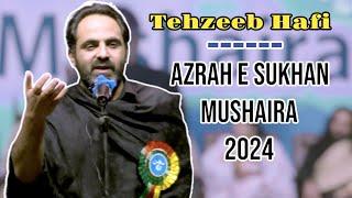 Tehzeeb Hafi | Azrah e Sukhan Mushaira 2024 |  Faisalabad | Latest Urdu Poetry |