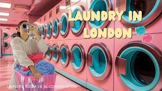 Catching Up on Laundry  | A Day in My London Student Life || Mona Yadav